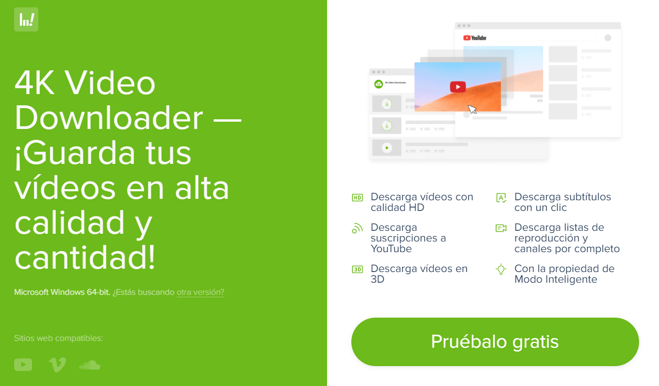 para que sirve 4k video downloader