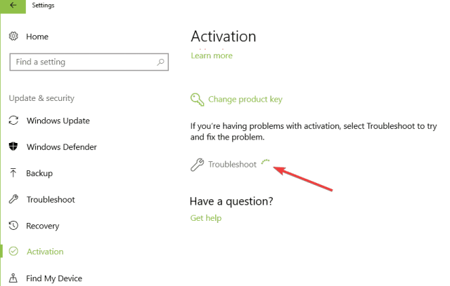 windows-10 activation troubleshooter